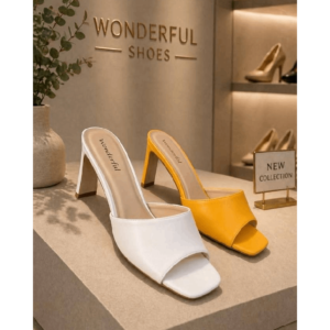 Mules talon haut